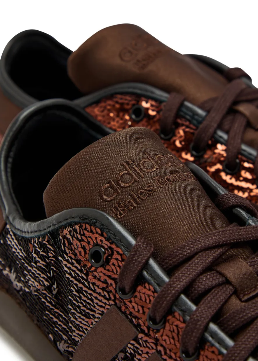 Karintha sequin and satin sneakers