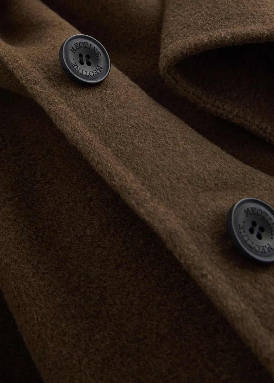 Karla cropped wool-blend jacket