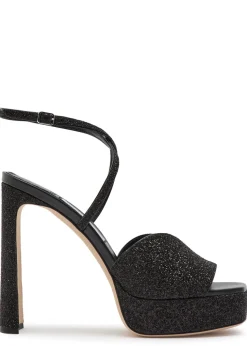 Karli 125 glitter leather sandals