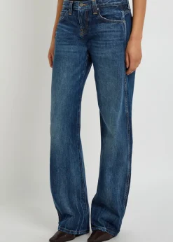 Karo barrel-leg jeans