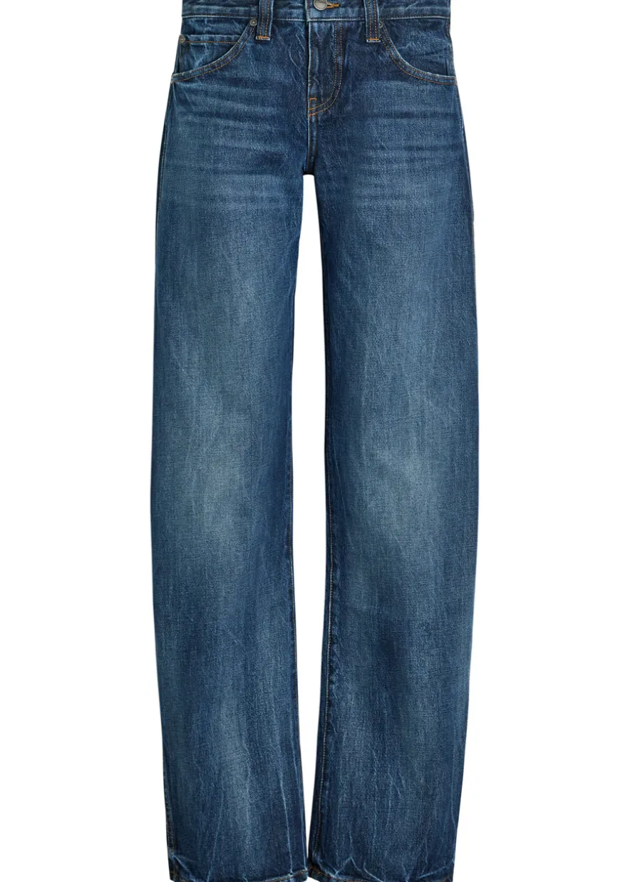 Karo barrel-leg jeans