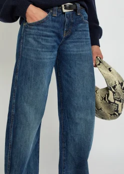 Karo barrel-leg jeans