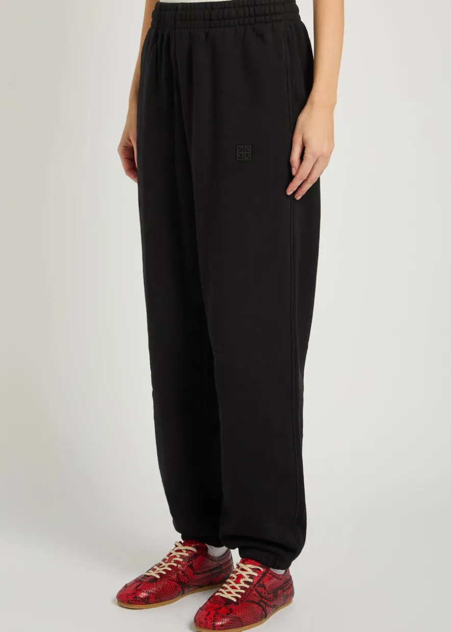 Karter logo-embroidered cotton sweatpants