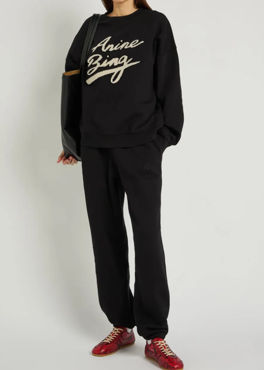 Karter logo-embroidered cotton sweatpants