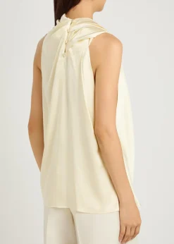 Kate draped silk top