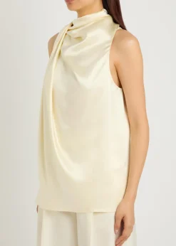 Kate draped silk top