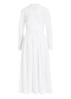 Kathe cotton-poplin midi shirt dress
