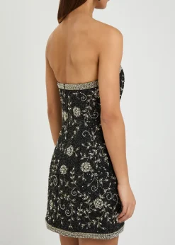 Katia embellished crepe mini dress