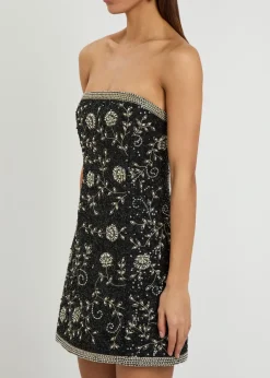 Katia embellished crepe mini dress