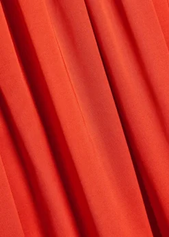 Katrine stretch-satin midi dress