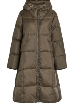 Katya hooded padded nylon coat