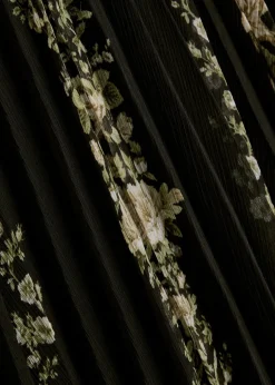 Katz floral-print chiffon maxi skirt