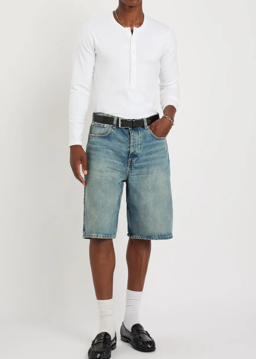 Kayce denim shorts