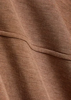 Kayleigh half-zip stretch-jersey sweatshirt