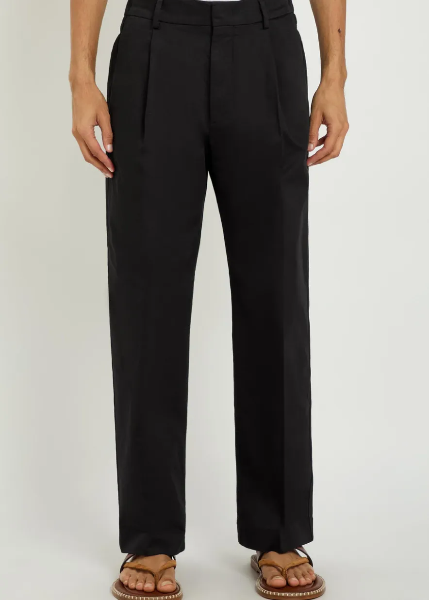Kay stretch-cotton trousers