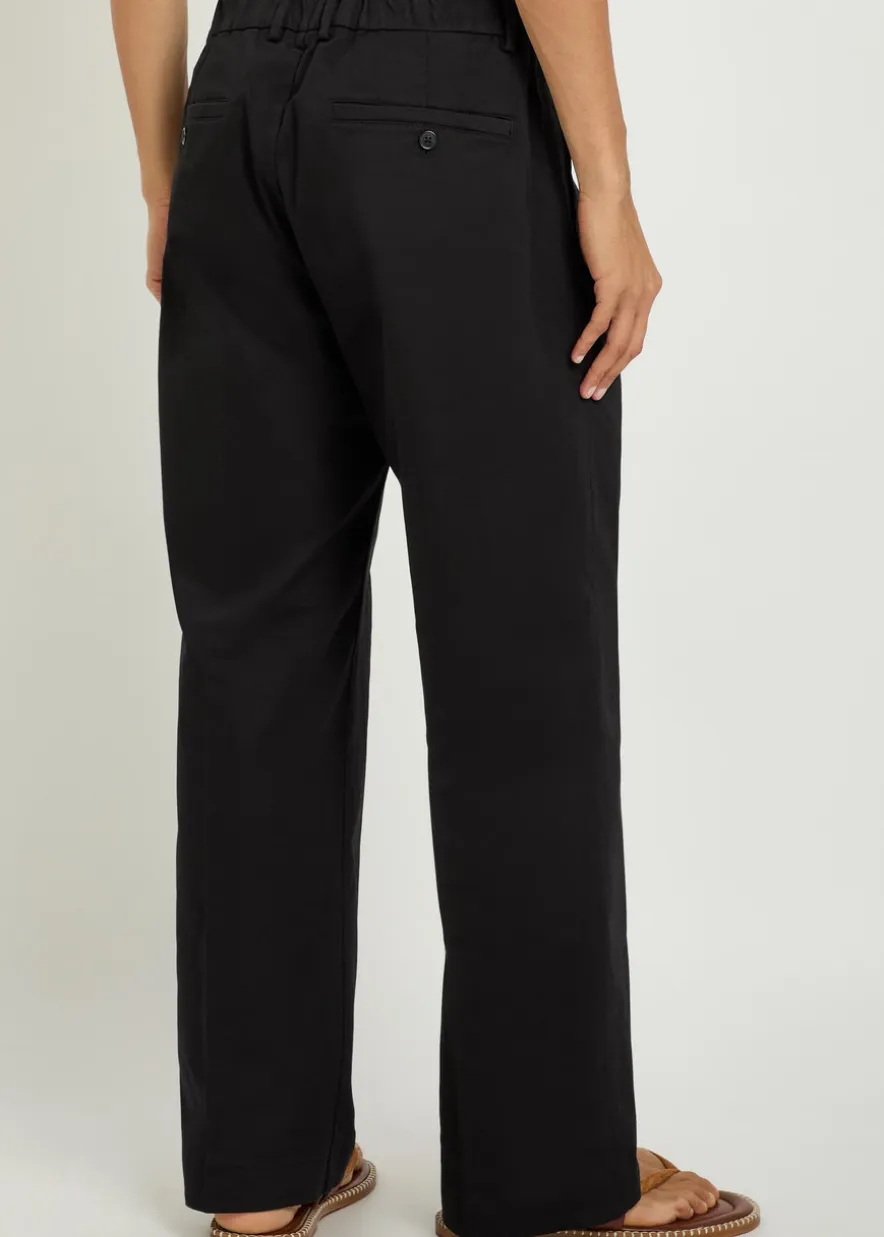 Kay stretch-cotton trousers