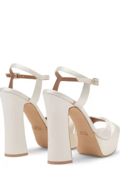 Keaton 125 satin platform sandals