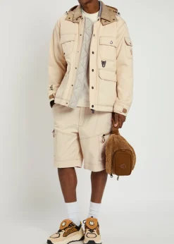 Kelpius padded cotton-twill overshirt jacket
