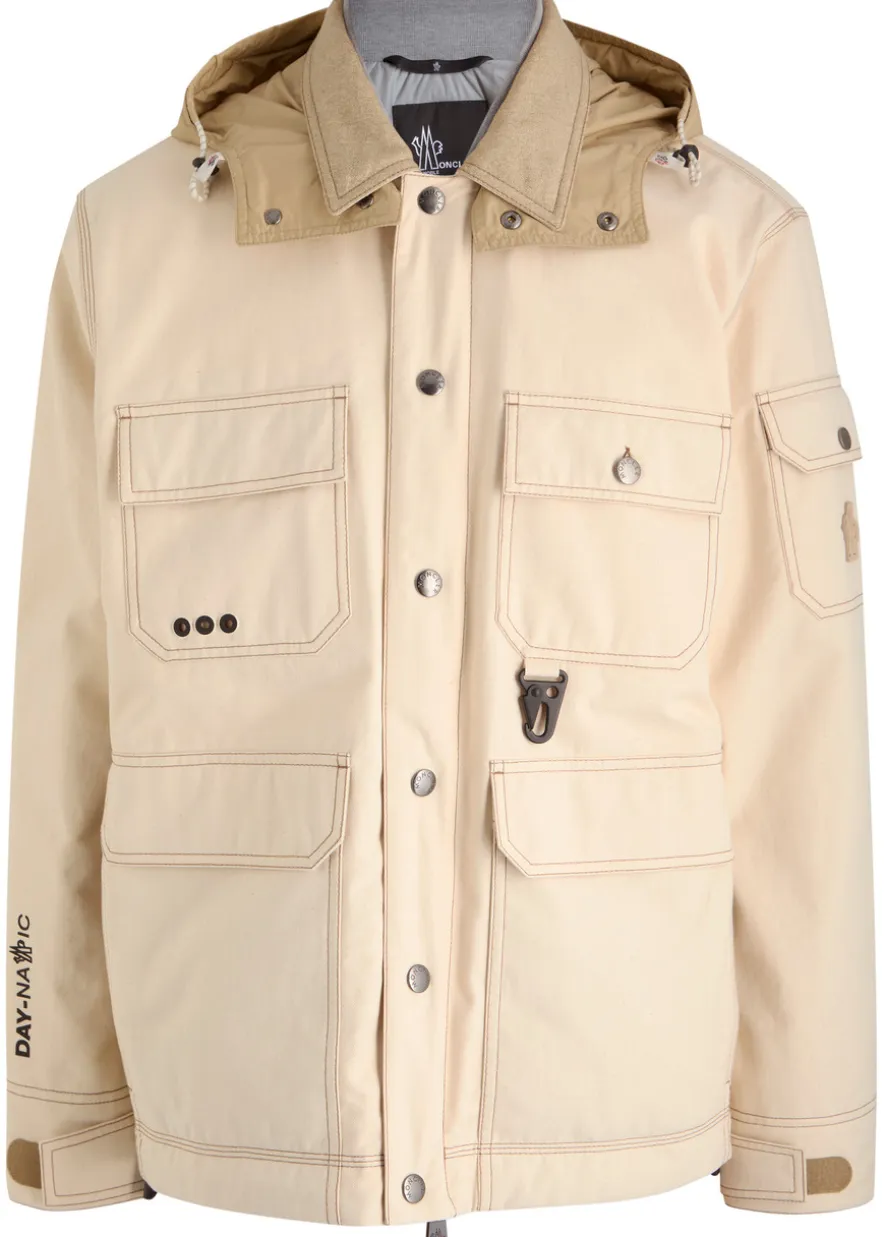 Kelpius padded cotton-twill overshirt jacket