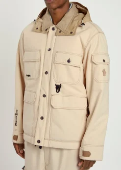 Kelpius padded cotton-twill overshirt jacket