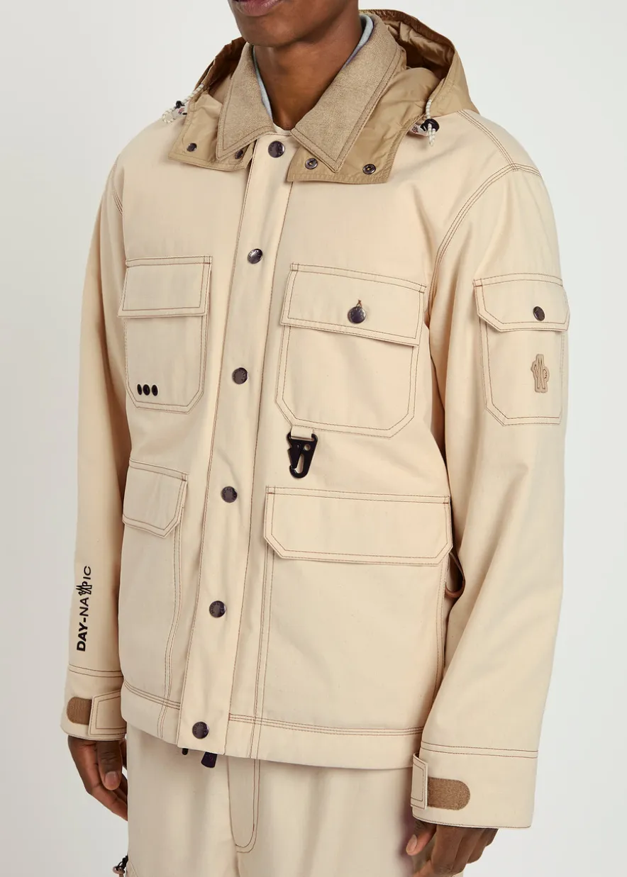 Kelpius padded cotton-twill overshirt jacket