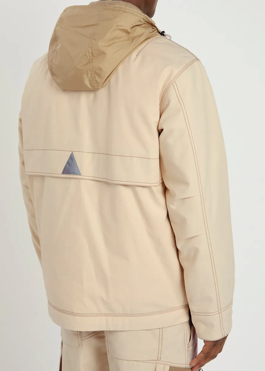 Kelpius padded cotton-twill overshirt jacket
