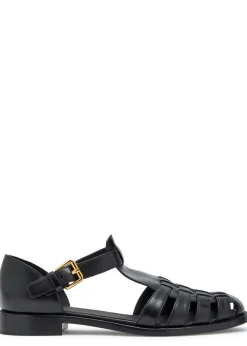 Kelsey woven leather sandals