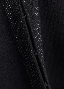 Kendra crystal-embellished wool-blend cardigan
