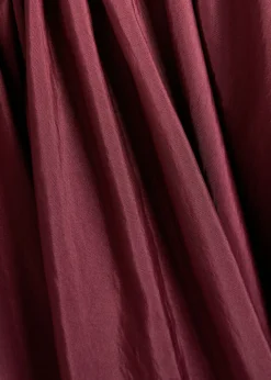 Kenlie gathered knit and taffeta midi dress