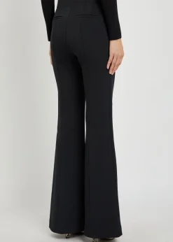 Kenna flared-leg woven trousers