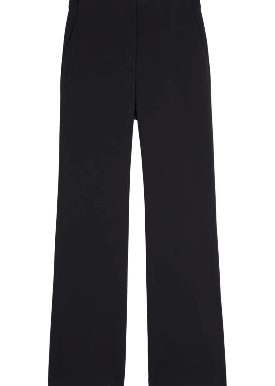 Kenna flared-leg woven trousers