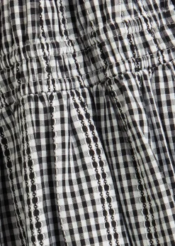 Kenton gingham cotton midi dress
