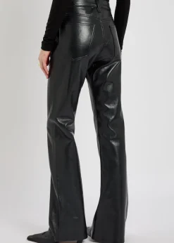 Kick Boot bootcut leather trousers