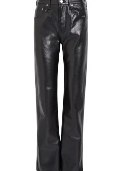 Kick Boot bootcut leather trousers