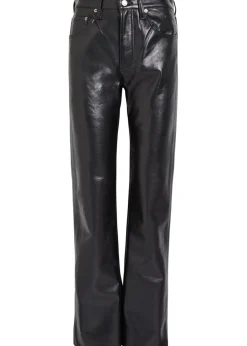 Kick Boot bootcut leather trousers