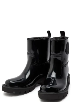 Kickstream logo-appliquéd rain boots