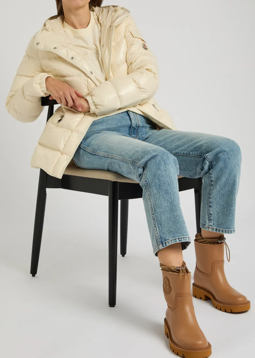 Kickstream rubber wellington ankle boots