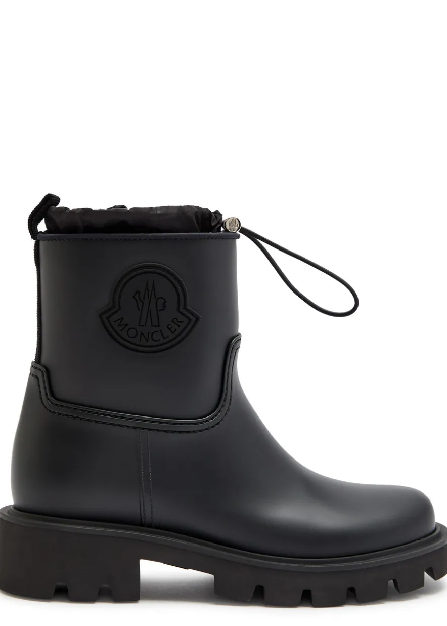 Kickstream rubber wellington ankle boots