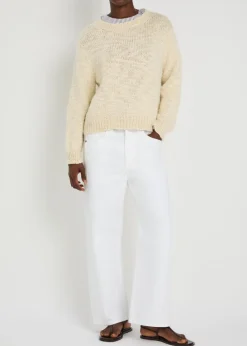 Kismet slubbed cashmere jumper