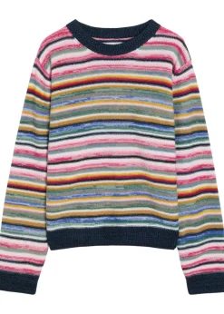 Kismet striped cashmere jumper