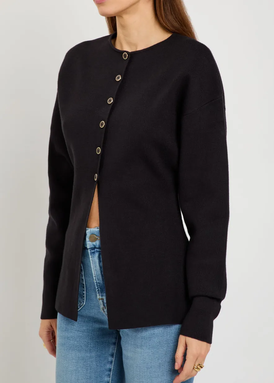 Knit cardigan