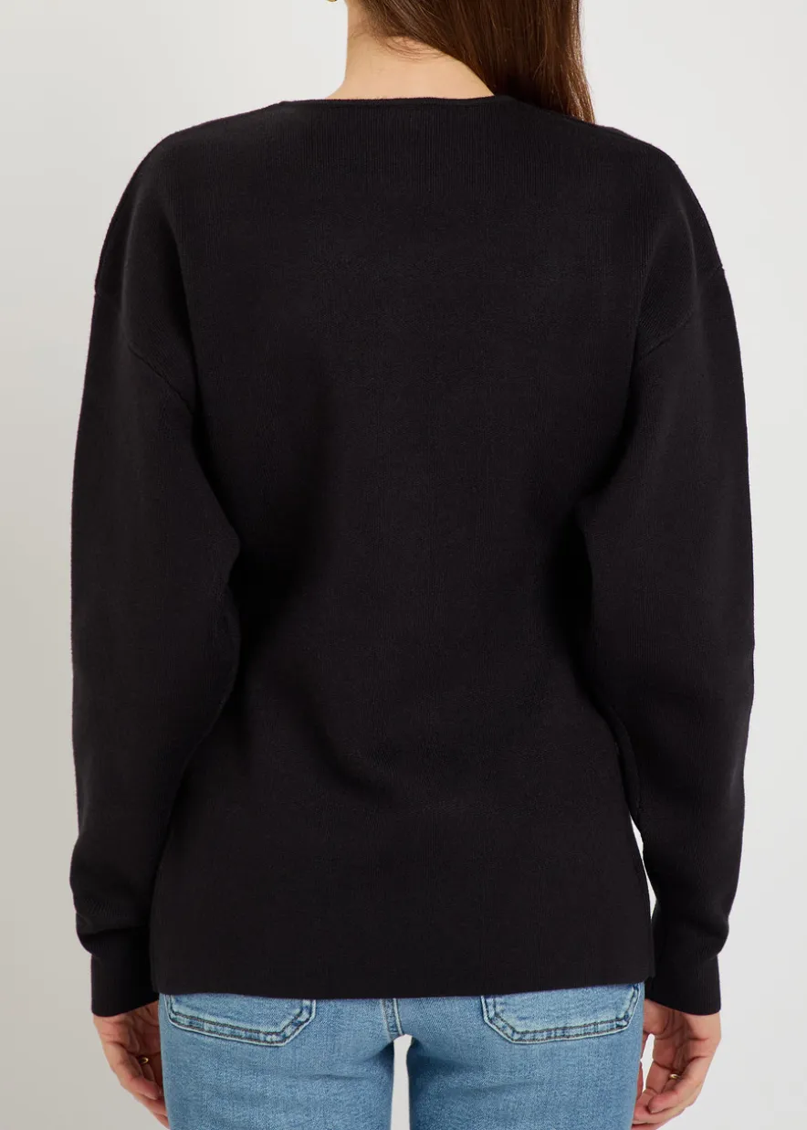 Knit cardigan