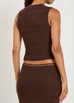 Knit cotton top