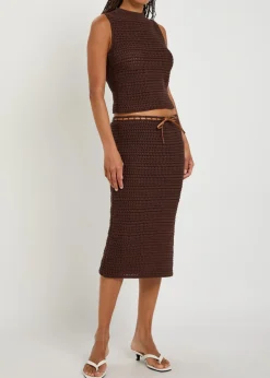 Knit cotton top