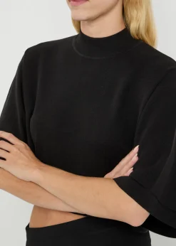Knit crop top