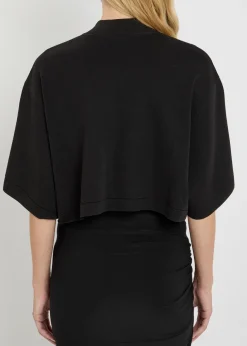Knit crop top