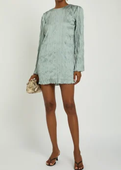 Kona plissé mini dress