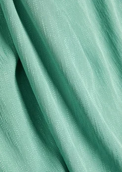 Konik twist silk maxi skirt