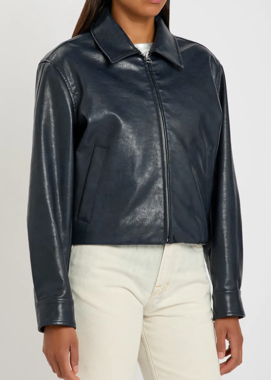Krista faux leather jacket