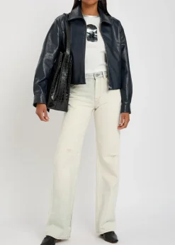 Krista faux leather jacket